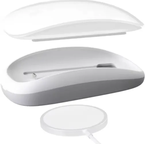 Base ergonômica para Apple Magic Mouse 2 com carregamento Magsafe
