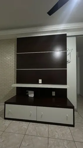 Rack com painel