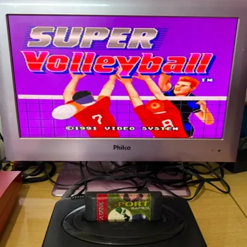 Jogo Sport Games 3 Em 1 Cartucho Tec Toy Mega Drive Original