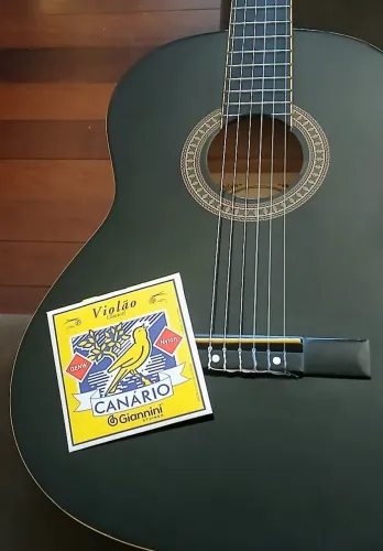 Violão TAGIMA Memphis com Cordas Novas de Nylon e Regulado