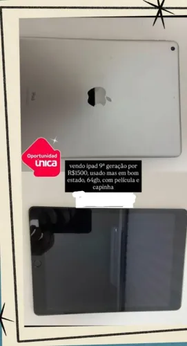 iPad 9' geração conservadissimo