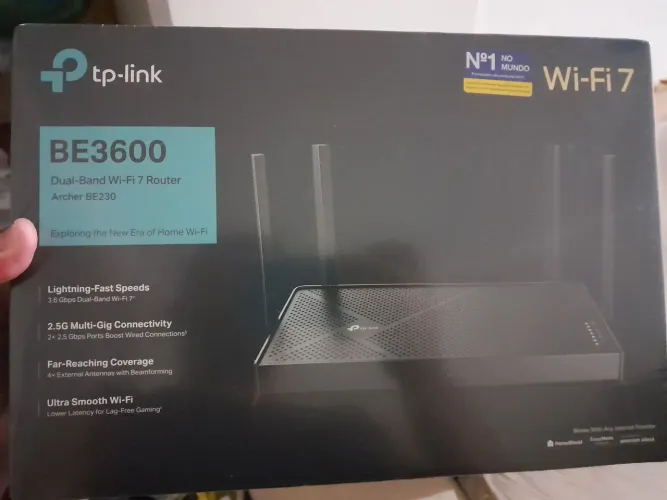 Roteador Wi-Fi 7 BE3600