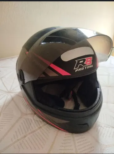 Capacete rosa n 60 