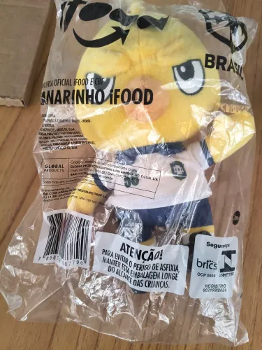 Canarinho Ifood 58 (lacrado)