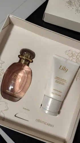 Kit Boticário Lily presente