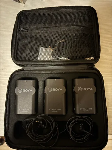 Microfone sem fio BOYA