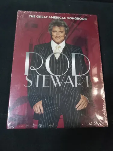 Box 4 CDs Rod Stewart The Great American Songbook novo lacrado