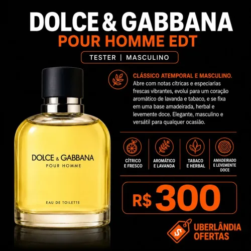 Perfume Dolce & Gabbana Pour Home EDT tester 