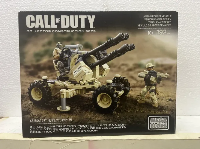 Blocos de Construção Mega Bloks Call of Duty Anti-Aircraft Vehicle