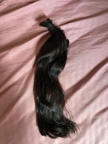 Cabelo humano virgem 40cm e 96g