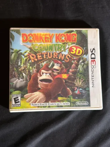 Donkey Kong Returns 3D Nintendo 3DS Original Raro