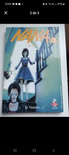 Manga Nana 3 e Nana 4 de Aí Yazawa
