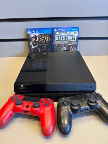 PS4 DE 500GB FAT DOU 3 MESES GARANTIA