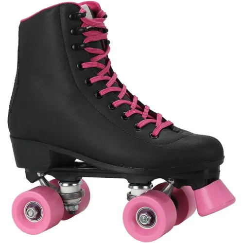 Patins Oxer Dark Pink Retrô nº 38 + Kit de Proteção Mormaii tamanho G | Usado apenas 1 vez