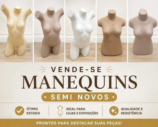 Manequins a partir de 80,00
