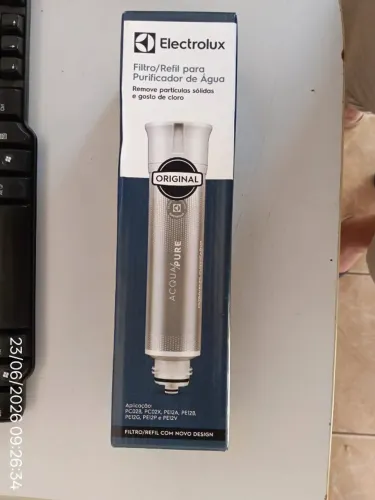 FILTRO/REFIL Para Purificador de àgua Electrolux Aplicação PC02B, PC02X, E OUTROS 