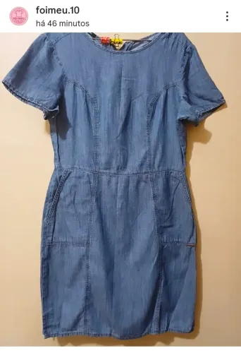 Vestido Damyller  (Jeans liocel)