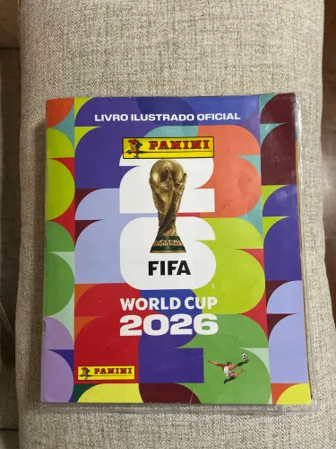 Álbum da copa 2026 completo