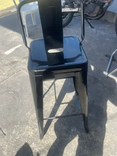 Cadeira de ferro semi novas