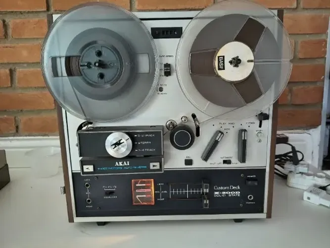 TAPE DECK DE ROLO - AKAI  X 200-D - Item para colecionador 