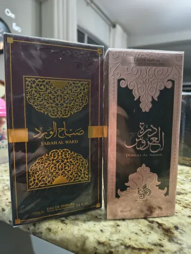 Perfume Árabe Feminino Sabah Al Ward/ Durrat Al Aroos. Barato Original e Lacrados