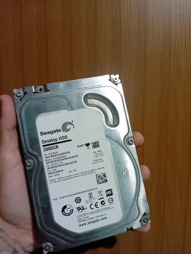 HD 2TB FUNCIONANDO PERFEITAMENTE
