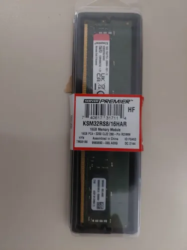 Memoria Ram Nova Kigston 1x16gb