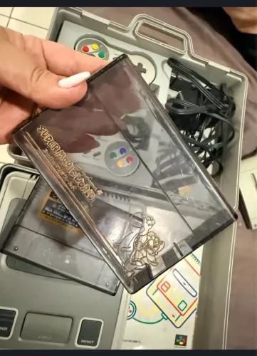Super Nintendo Famicom - maleta