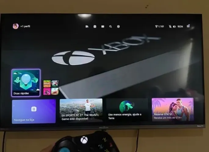 XBOX ONE 500gb PRA SAIR RÁPIDO! video game impecável, Com JOGOS!