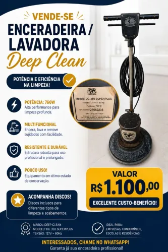 Enceradeira Deep Clean