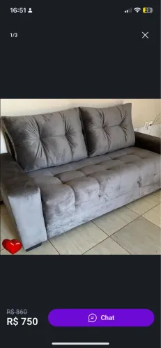 Sofá novo nunca usado
