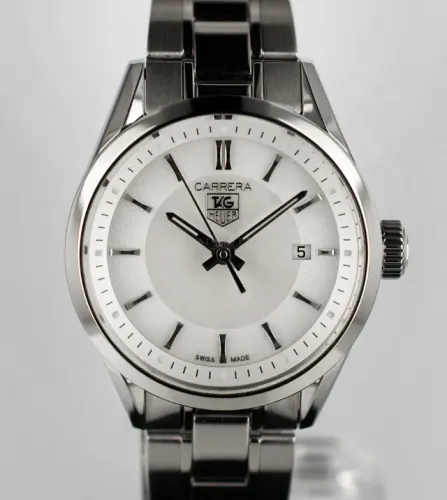 relógio TAG Carrera de aço de 27 mm feminino WV1415