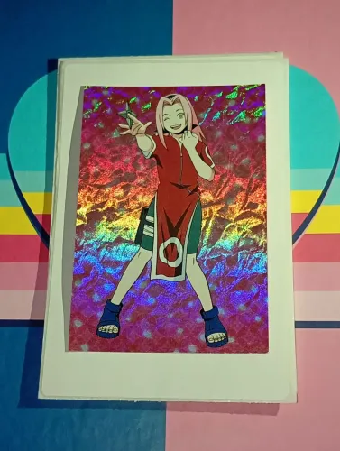 Super card Naruto 2004 holográfico produzido somente no Japão