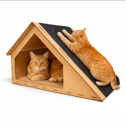 Arranhador carinha para gatos