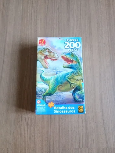 Quebra cabeça dinossauro 