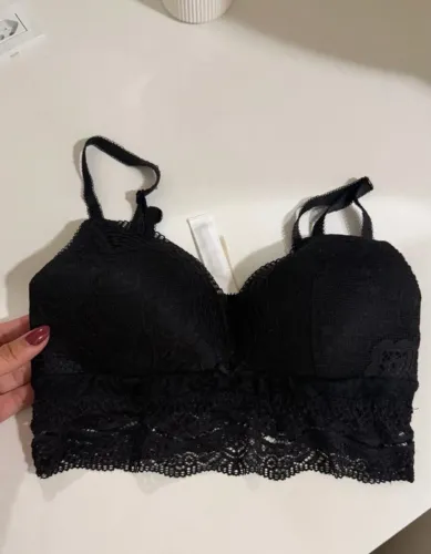 Sutiã triângulo Loungerie Preto novo M
