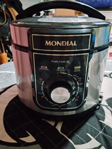 Panela de Pressão elétrica Mondial Pratic Cook 5 lts.