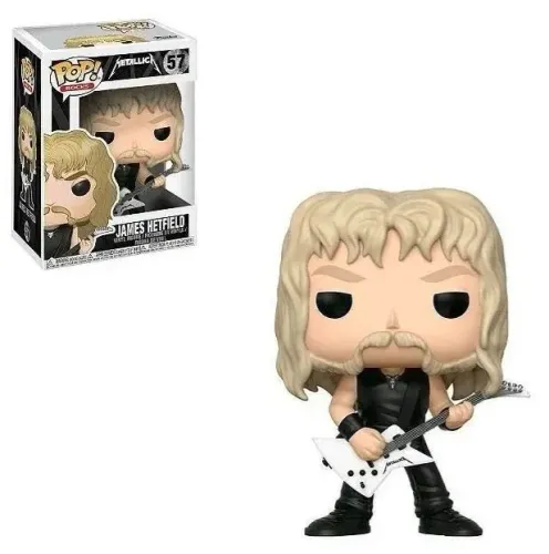 Boneco Funko Pop James Hetfield Metallica 57