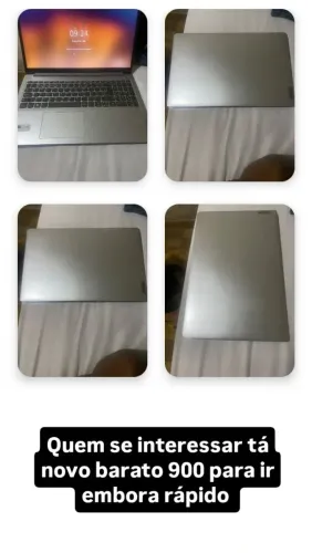 Vendo notebook com 7 meses de uso 