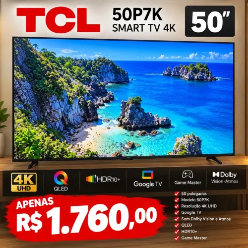 Tv TCL 50 polegadas 