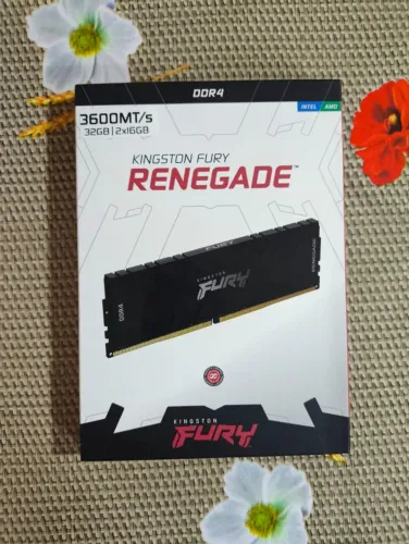 Memória RAM Kingston FURY Renegade DDR4 32GB (2x16GB) 3600MHz CL16 - Com NF e Garantia
