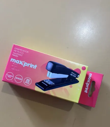 Grampeador Metalico Manual Max Pint