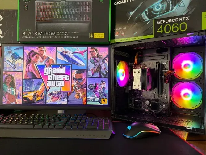 PC-Gamer Ryzen 5-4600G A320M 8gb DDR4 SSD-240gb AMD Vega Integrado