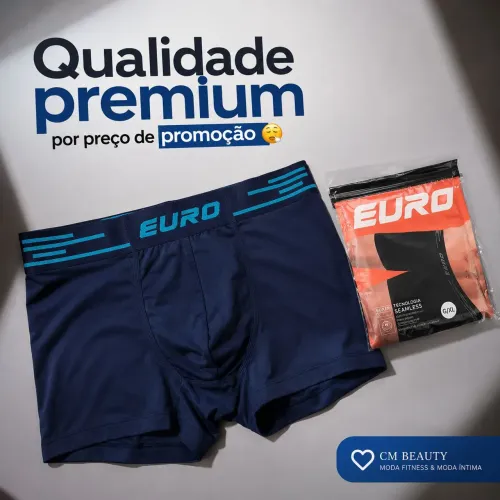 Cuecas Masculinas Premium EURO ? Conforto e Qualidade ?