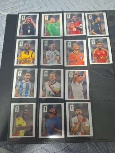 14 figurinhas coca cola copa do mundo
