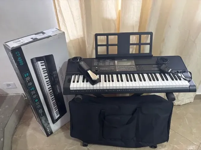 Teclado Casio CTX-800 - Pouco uso