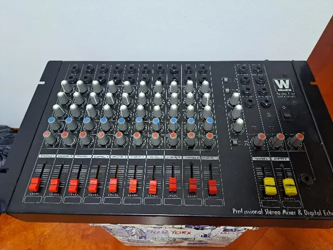 Mesa De Som 10 Canais Vmax Smx 10-02