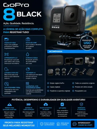 Gopro 8 Black 
