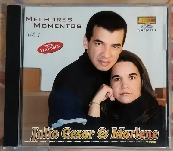 Cd Julio Cesar E Marlene Melhores Momentos Vol 1