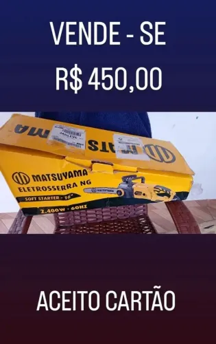 Moto Serra Elétrica 